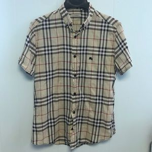 Burberry Boys short sleeve shirt
